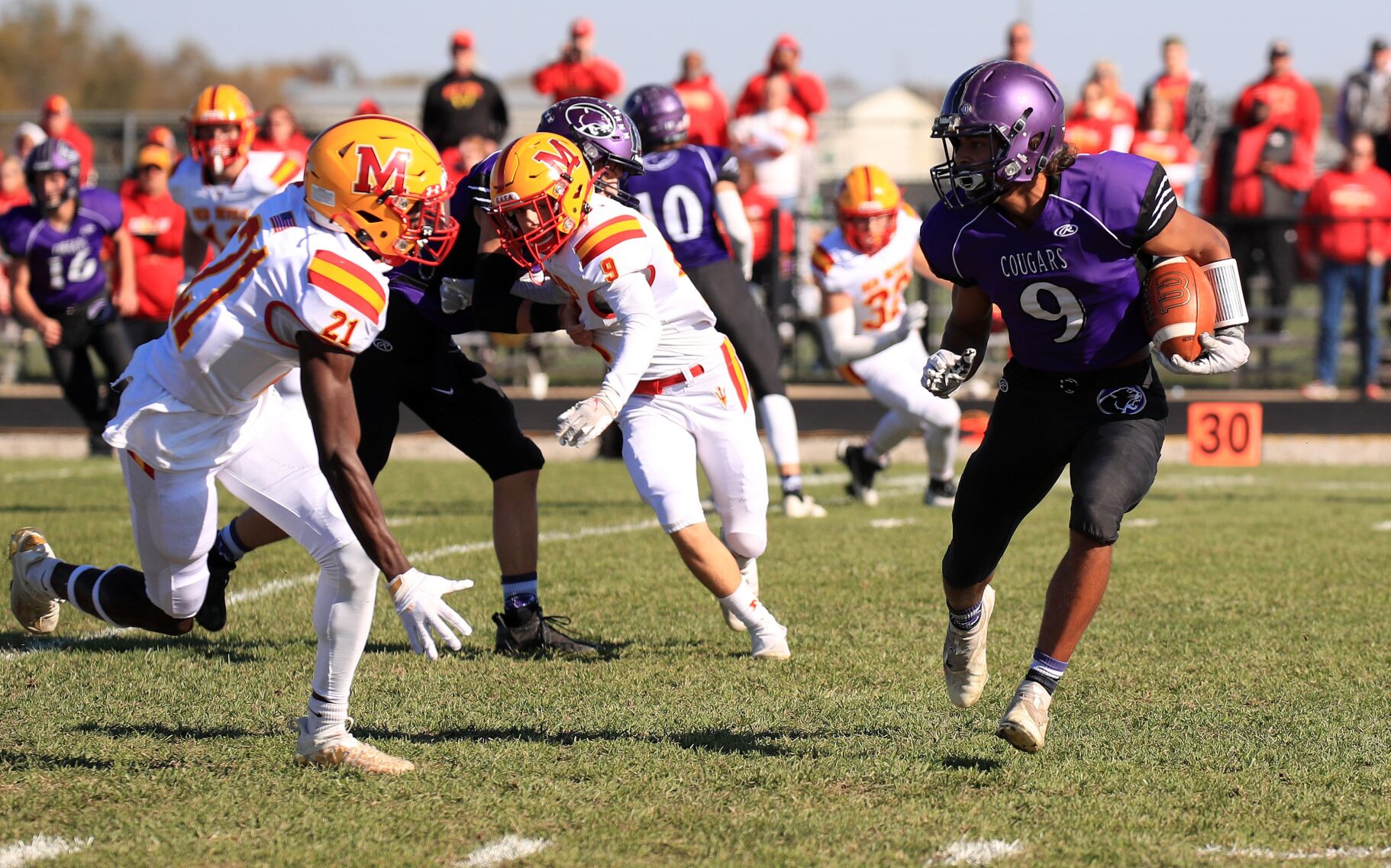 Breese Central vs. Murphysboro football